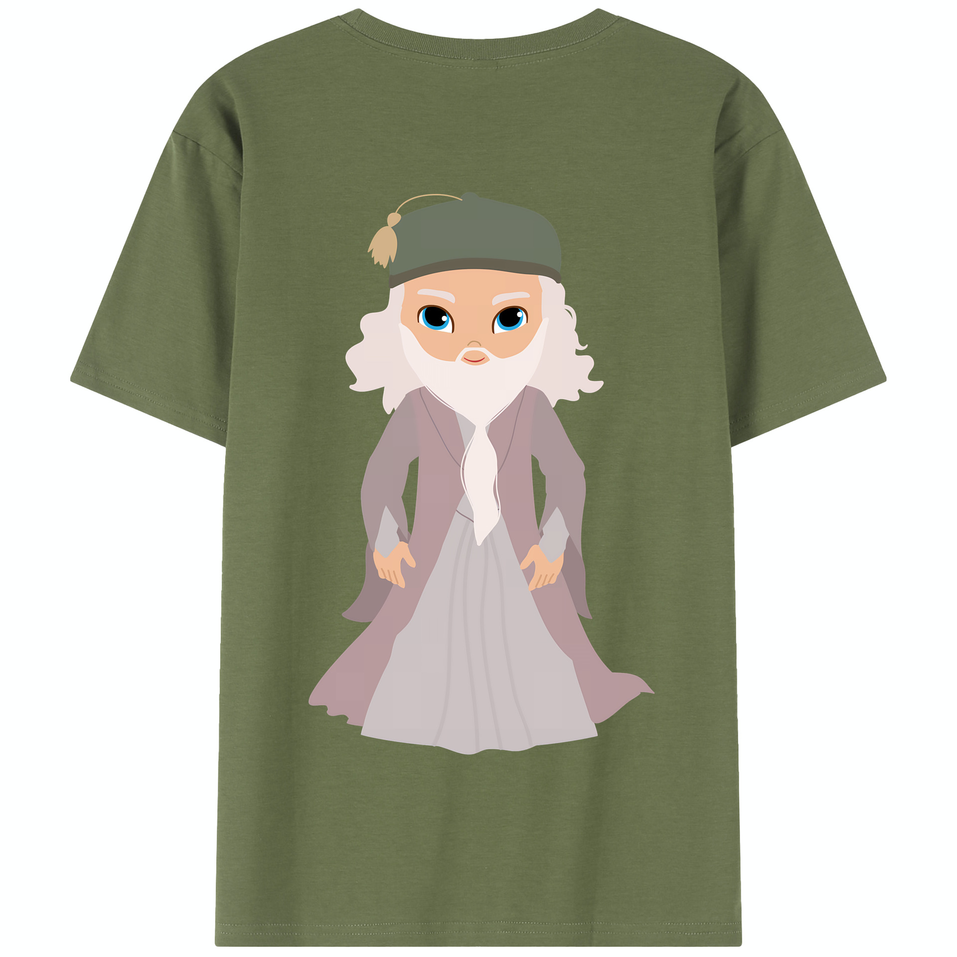（画像用） Harry Potter ハリー・ポッターシリーズ 綿100％半袖Tシャツ（背面プリント）